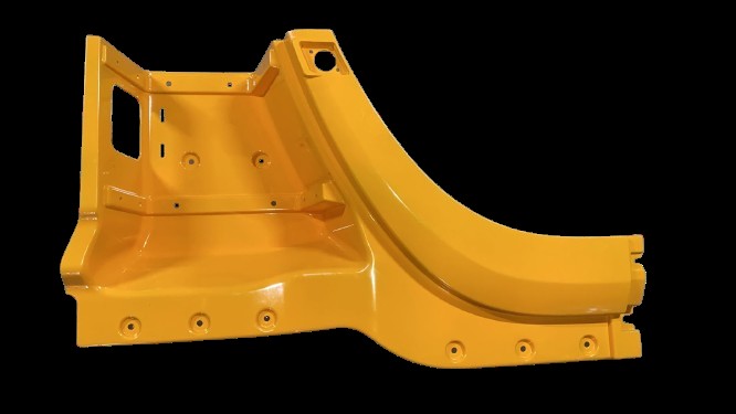 КРЫЛО SHAANXI SHACMAN X3000 ДЛИННОЕ С ПОДНОЖКОЙ ЛЕВ. ЖЕЛТОЕ DZ14251240011DZ14251240011