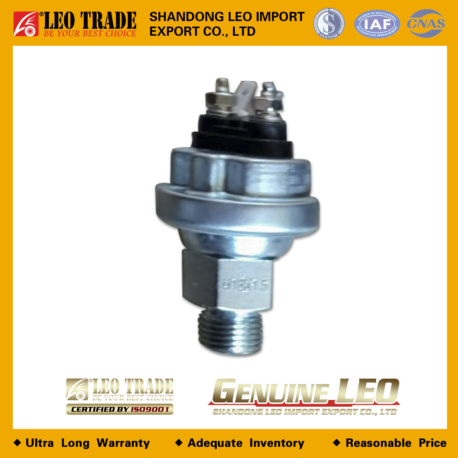 Датчик давления масла 612600090351LEO