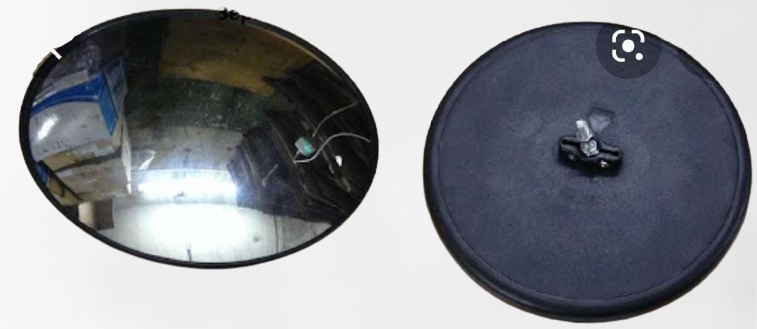 Зеркало бордюр круглый HW WG1642770004