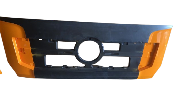 Капот в сборе с решеткой SHACMAN X3000 оранжевый DZ14251110011