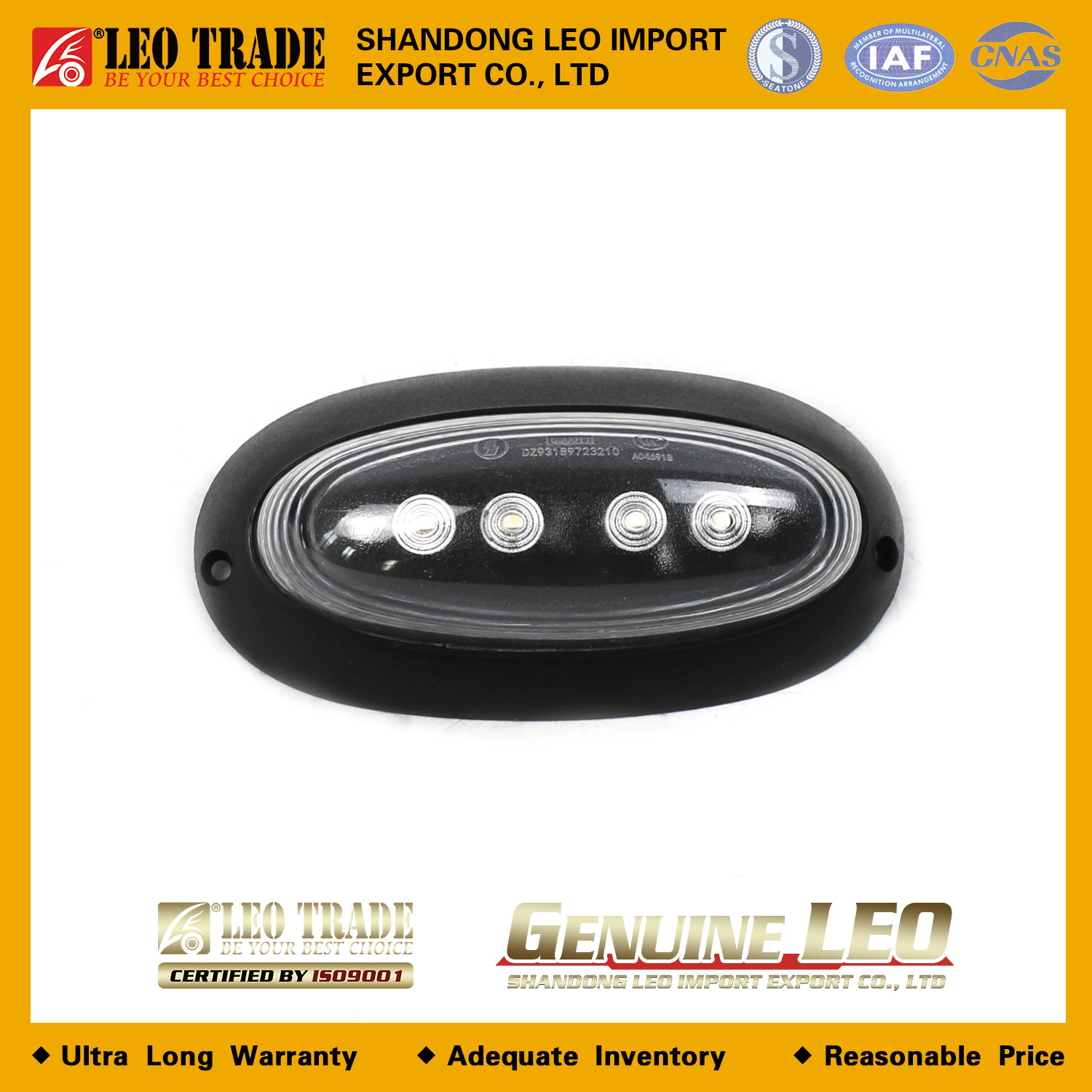 Фонарь козырька солнцезащитного DZ9318913210 LEO