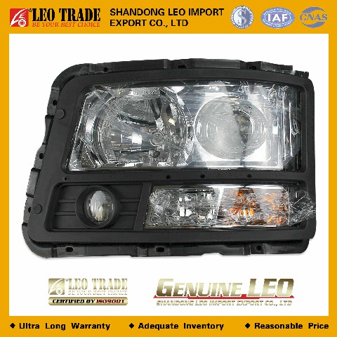 Фара передняя левая двухэлектродная F3000 LED DZ93189723010 LEO