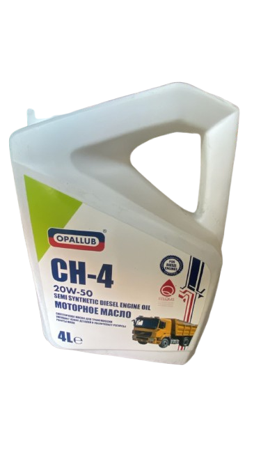 Масло для дизельных двигателей CH-4 20W50 4L OPALLUB