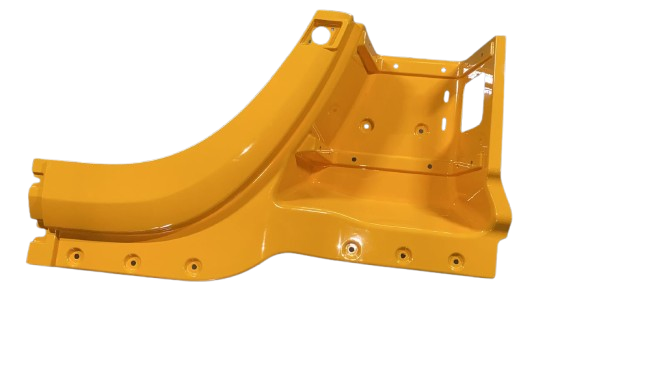 Крыло передние левое SHACMAN X3000 (задняя часть) оранжевое DZ14251230011 — изображение 2