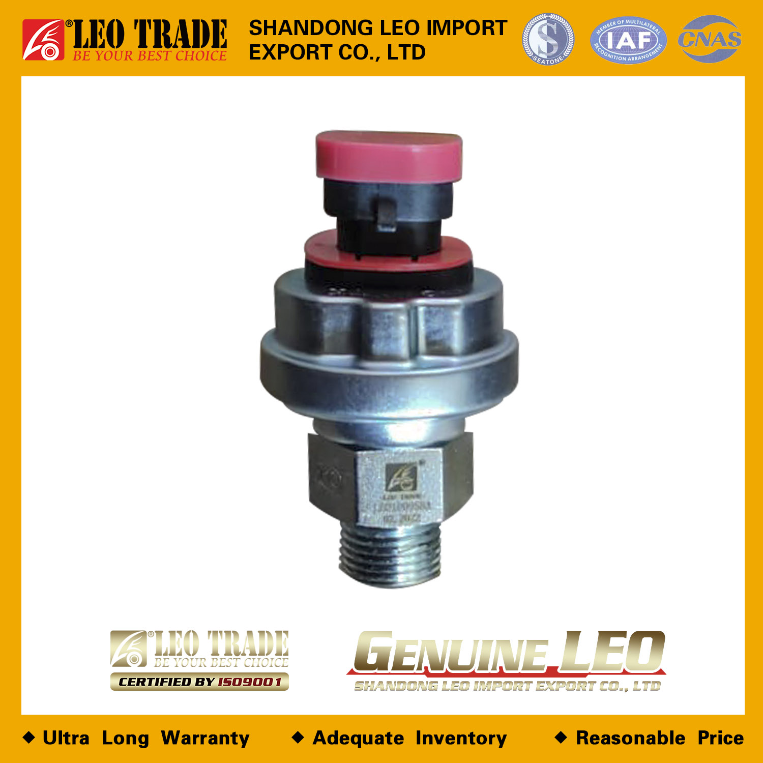 Датчик давления масла 612600090755 LEO