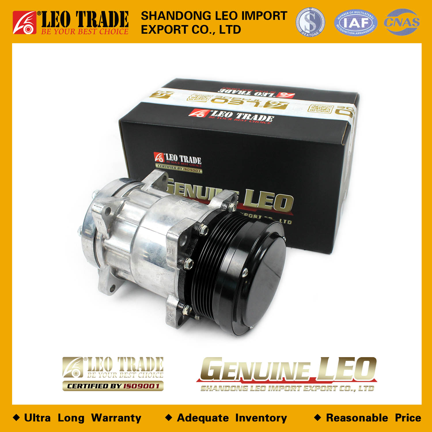 Компрессор кондиционера HOWO A7 WG1095139011LEO