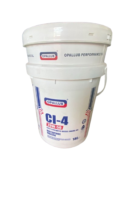 Масло для дизельных двигателей CI-4 20W50 18LOPALLUB