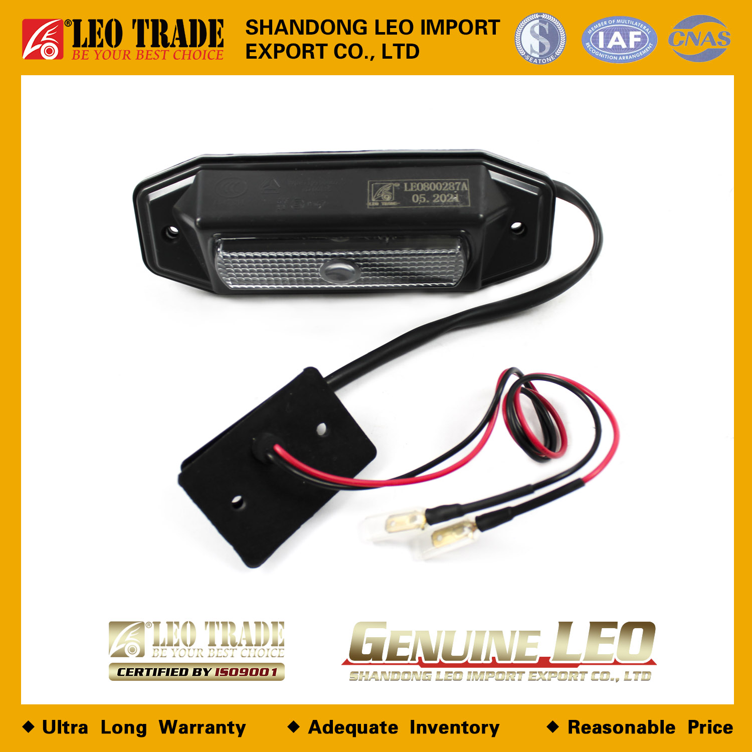 Передний габаритный фонарь WG9719790007/3 LEO