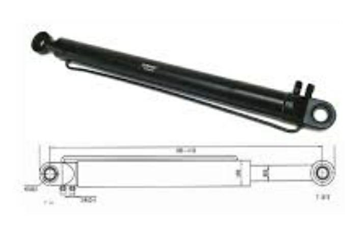 Цилиндр подъема кабины WG9719820002