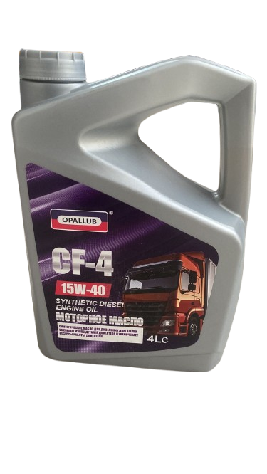 Масло для дизельных двигателей 15W-40 CF-4 OPALLUB (4 L)