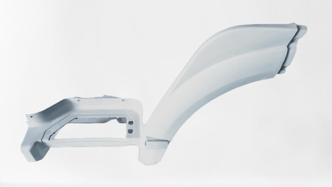 Переднее крыло с подножкой HW 10 R WG1642230106